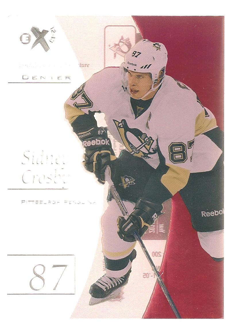 2012-13 Fleer Retro E-X 2001 Essential Credentials Future #1 Sidney Crosby/42
