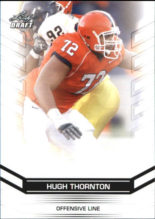 2013 Leaf Draft #89 Hugh Thornton