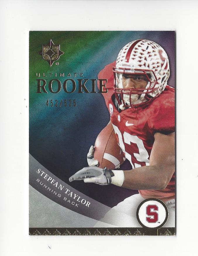 2013 Upper Deck Ultimate Collection Inserts #12 Stepfan Taylor