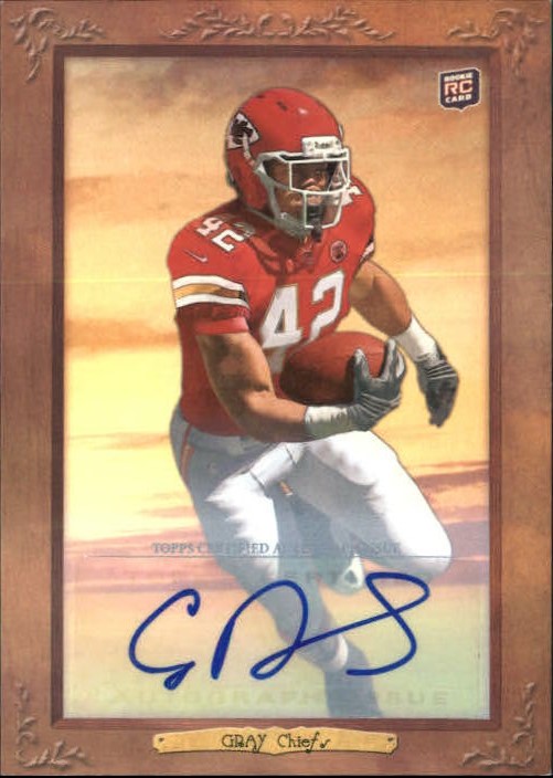 2012 Topps Turkey Red Autographs #31 Cyrus Gray/50