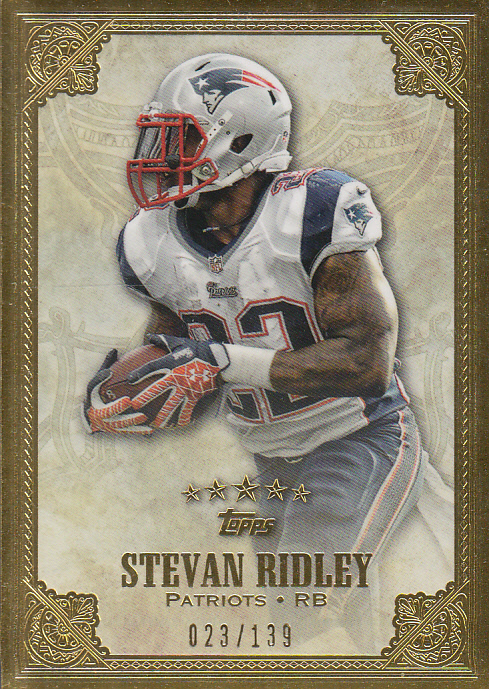 2012 Topps Five Star #29 Stevan Ridley