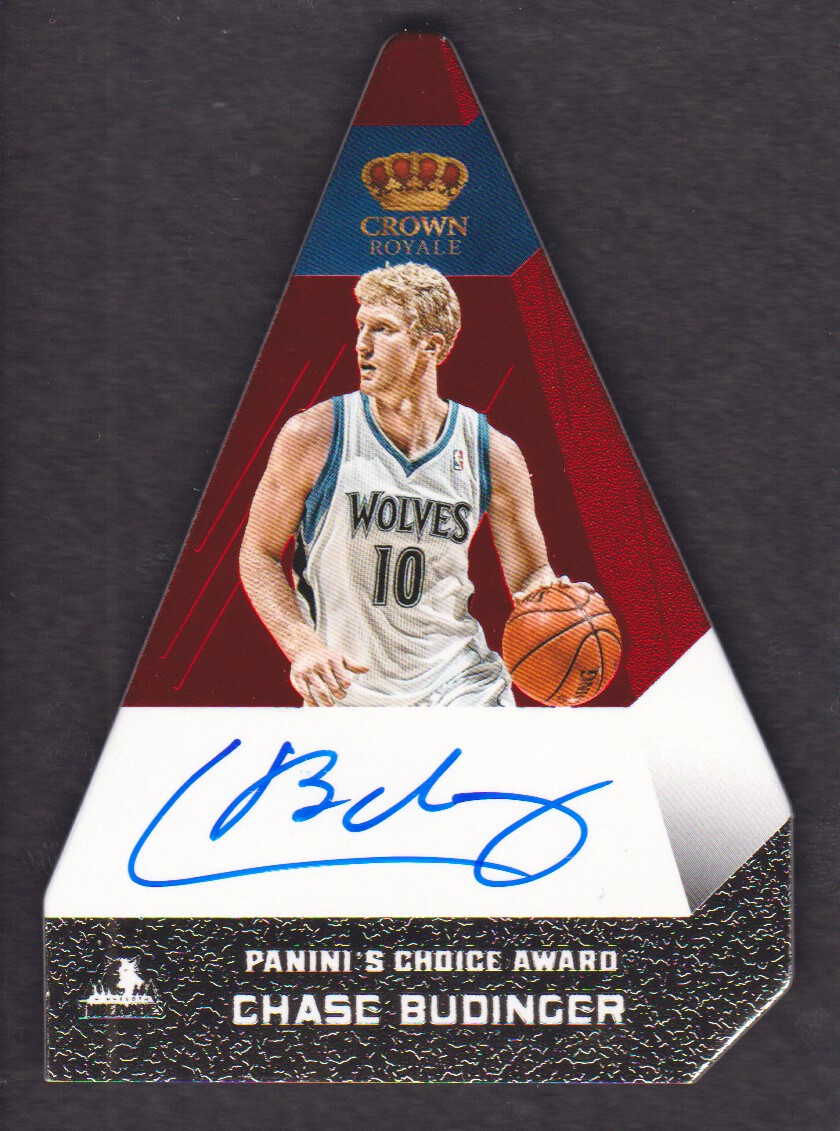 2012-13 Panini Preferred #20 Chase Budinger PC AU/74