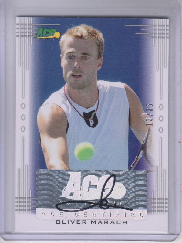 2013 Ace Authentic #BAOM1 Oliver Marach