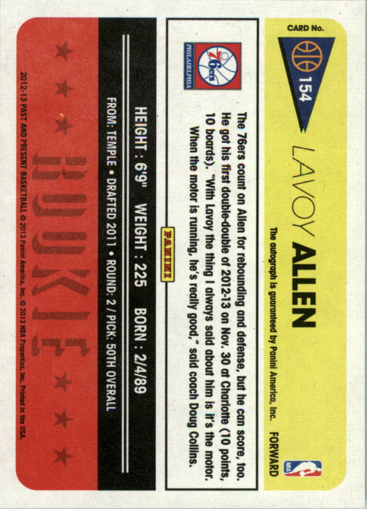2012-13 Panini Past and Present Signatures Basketball Card Pick (Inserts) - Picture 11 of 91