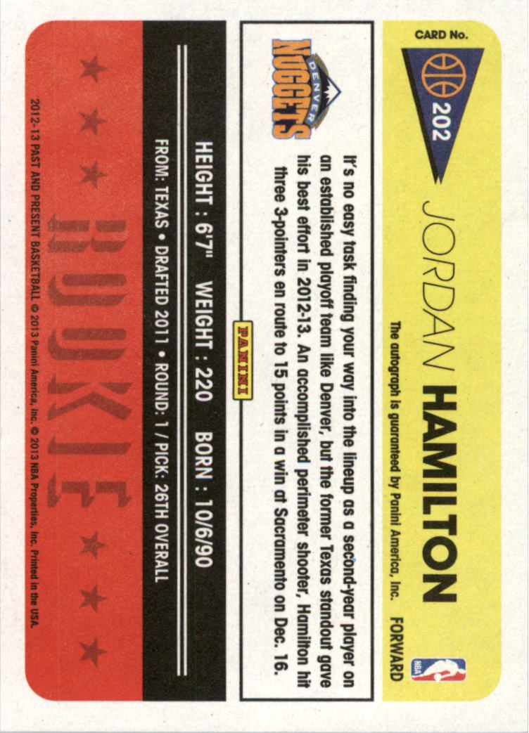 2012-13 Panini Past and Present Signatures Basketball Card Pick (Inserts) - Picture 51 of 91