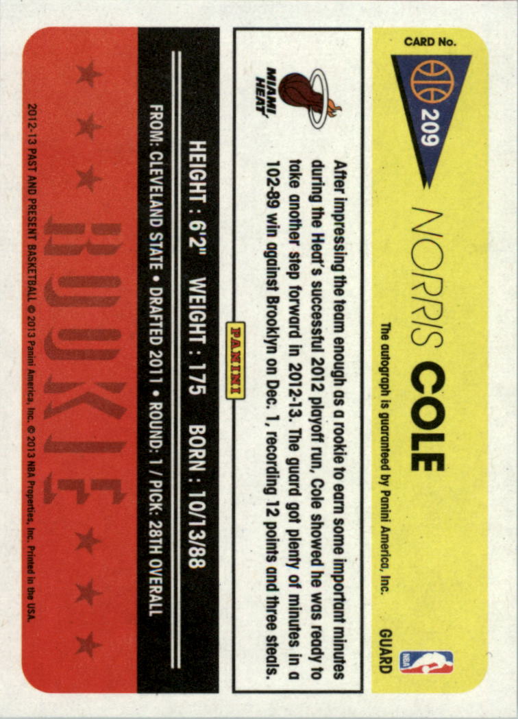 2012-13 Panini Past and Present Signatures Basketball Card Pick (Inserts) - Picture 57 of 91