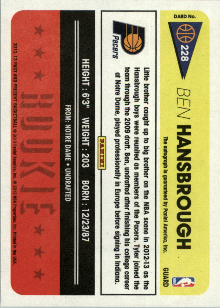 2012-13 Panini Past and Present Signatures Basketball Card Pick (Inserts) - Picture 71 of 91