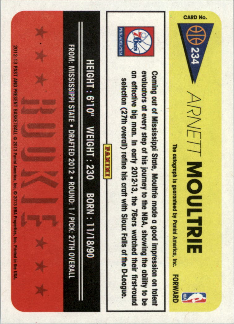 2012-13 Panini Past and Present Signatures Basketball Card Pick (Inserts) - Picture 75 of 91