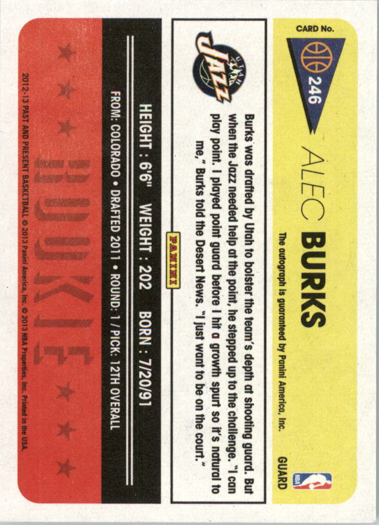 2012-13 Panini Past and Present Signatures Basketball Card Pick (Inserts) - Picture 87 of 91