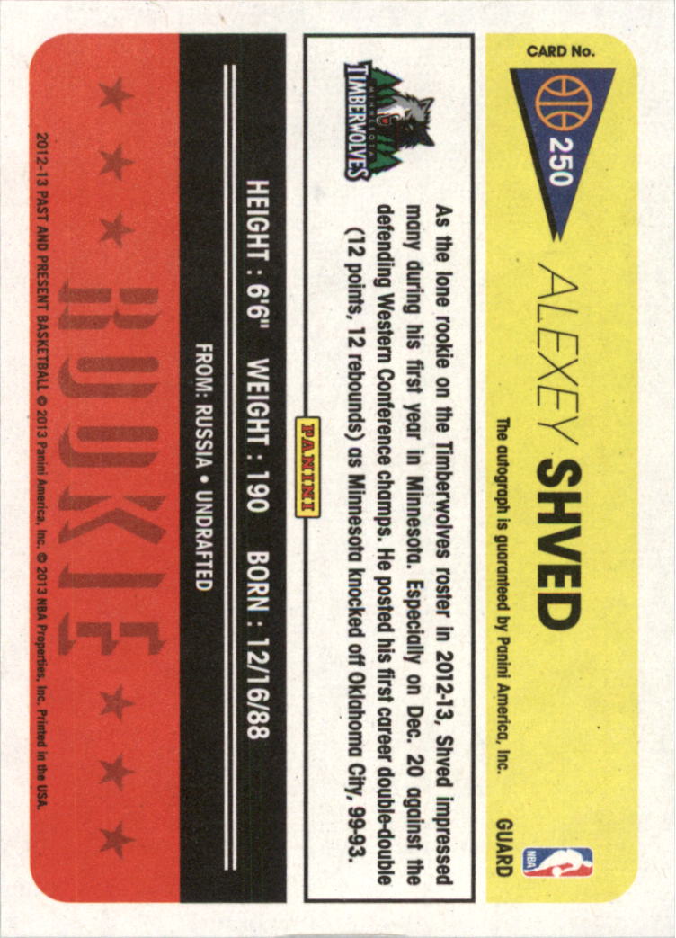 2012-13 Panini Past and Present Signatures Basketball Card Pick (Inserts) - Picture 91 of 91