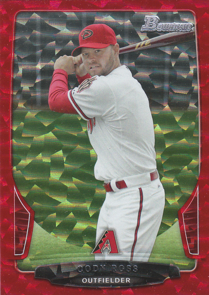 2013 Bowman Baseball "Main Set Red and Silver Ice" Parallel Cards - Picture 2 of 31