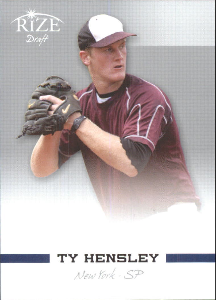 2012 Rize Draft #40 Ty Hensley
