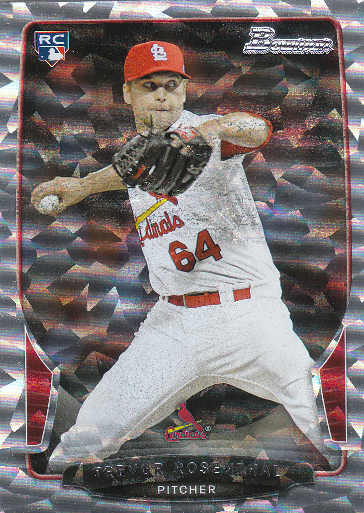 2013 Bowman Baseball "Main Set Red and Silver Ice" Parallel Cards - Picture 13 of 31