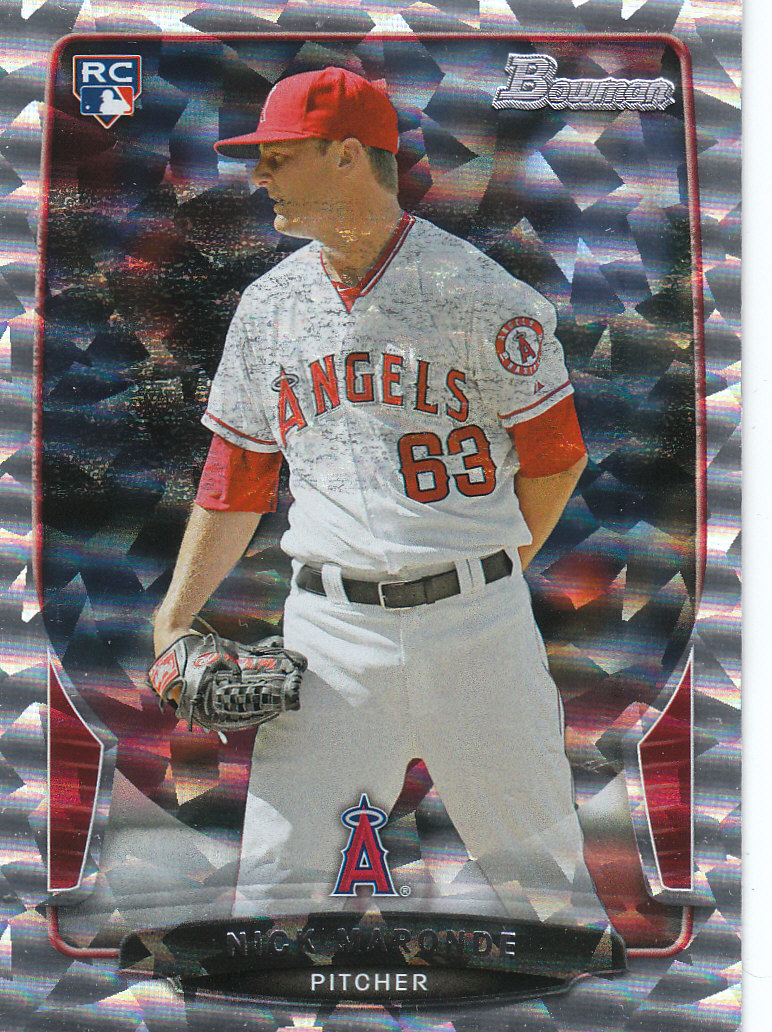 2013 Bowman Baseball "Main Set Red and Silver Ice" Parallel Cards - Picture 17 of 31