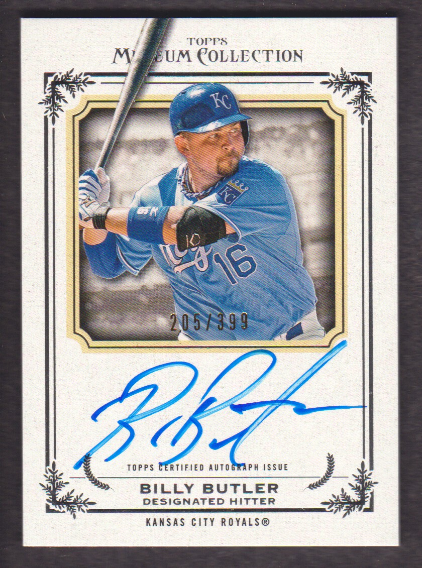 2013 Topps Museum Collection Autographs #BBU Billy Butler/399