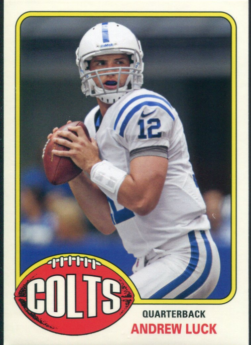 2013 Topps Archives #1A Andrew Luck/(white jersey)