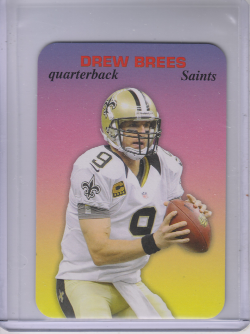 2013 Topps Archives 1970 Glossy #9 Drew Brees