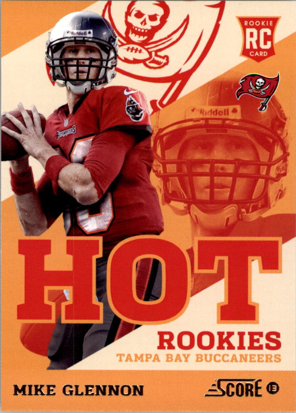 2013 Score Hot Rookies #6 Mike Glennon