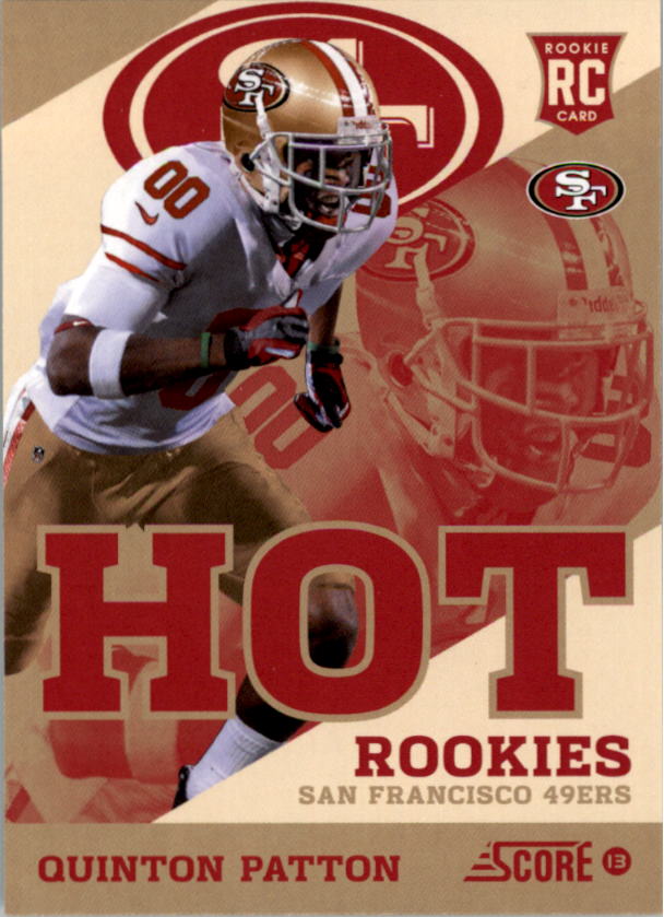 2013 Score Hot Rookies Retail #11 Quinton Patton