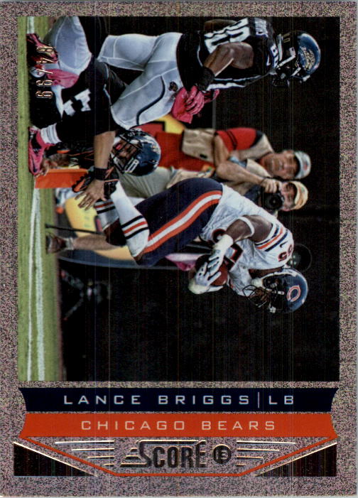 2013 Score Showcase #39 Lance Briggs