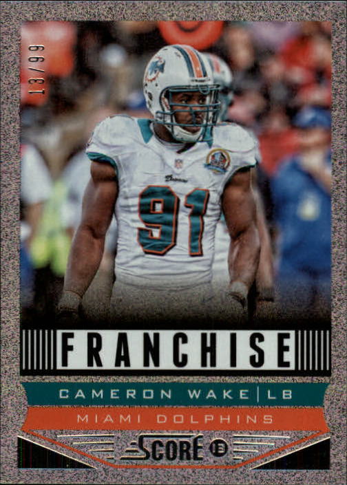 2013 Score Showcase #283 Cameron Wake F