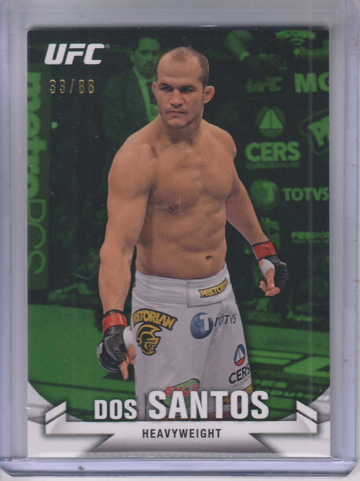2013 Topps UFC Knockout Green #43 Junior dos Santos
