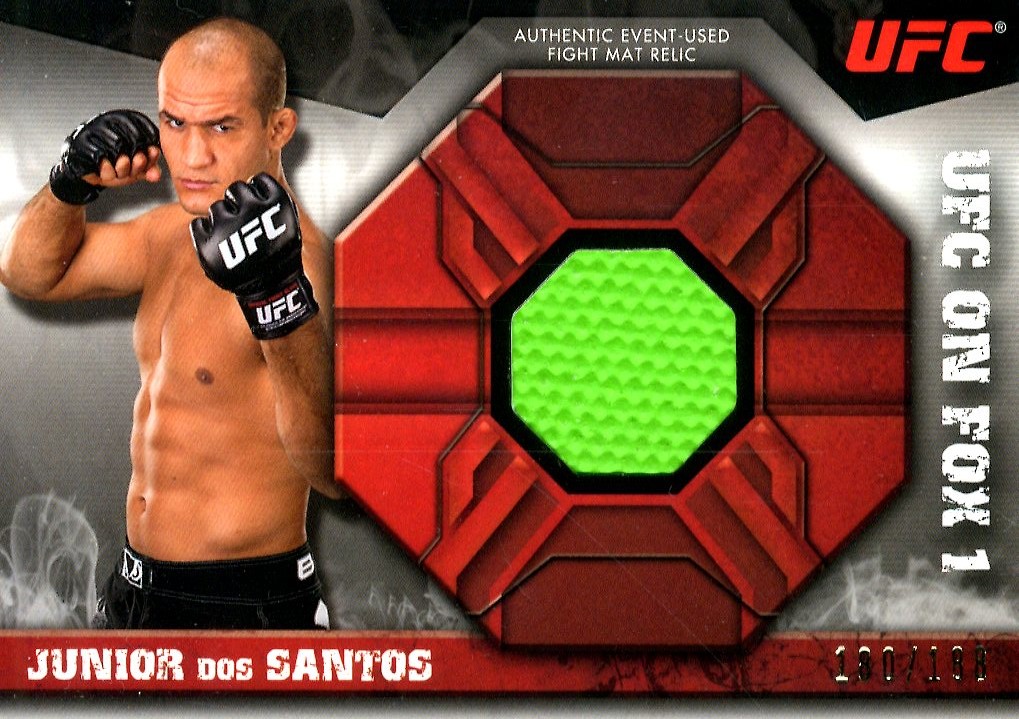 2013 Topps UFC Knockout Fight Mat Relics #FMRJDS Junior dos Santos