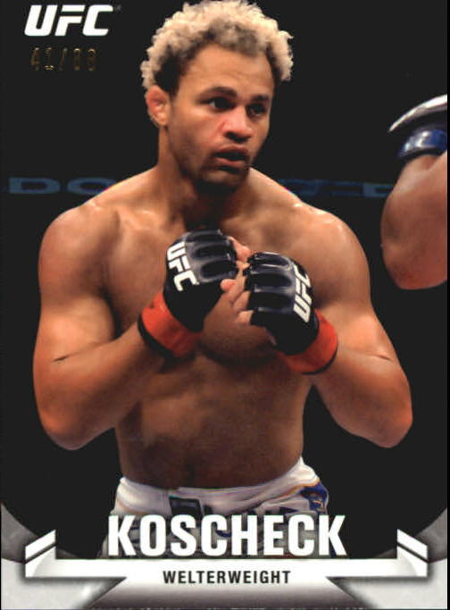 2013 Topps UFC Knockout Blue #72 Josh Koscheck