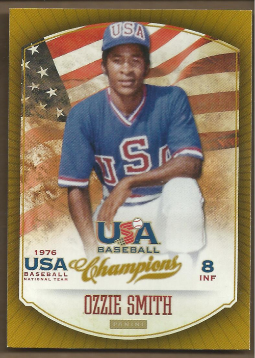 2013 USA Baseball Champions #1 Ozzie Smith