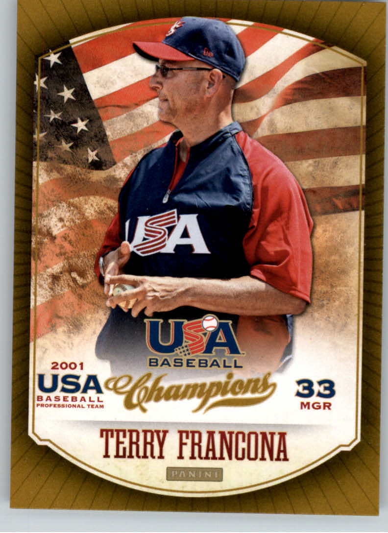 2013 USA Baseball Champions #3 Terry Francona