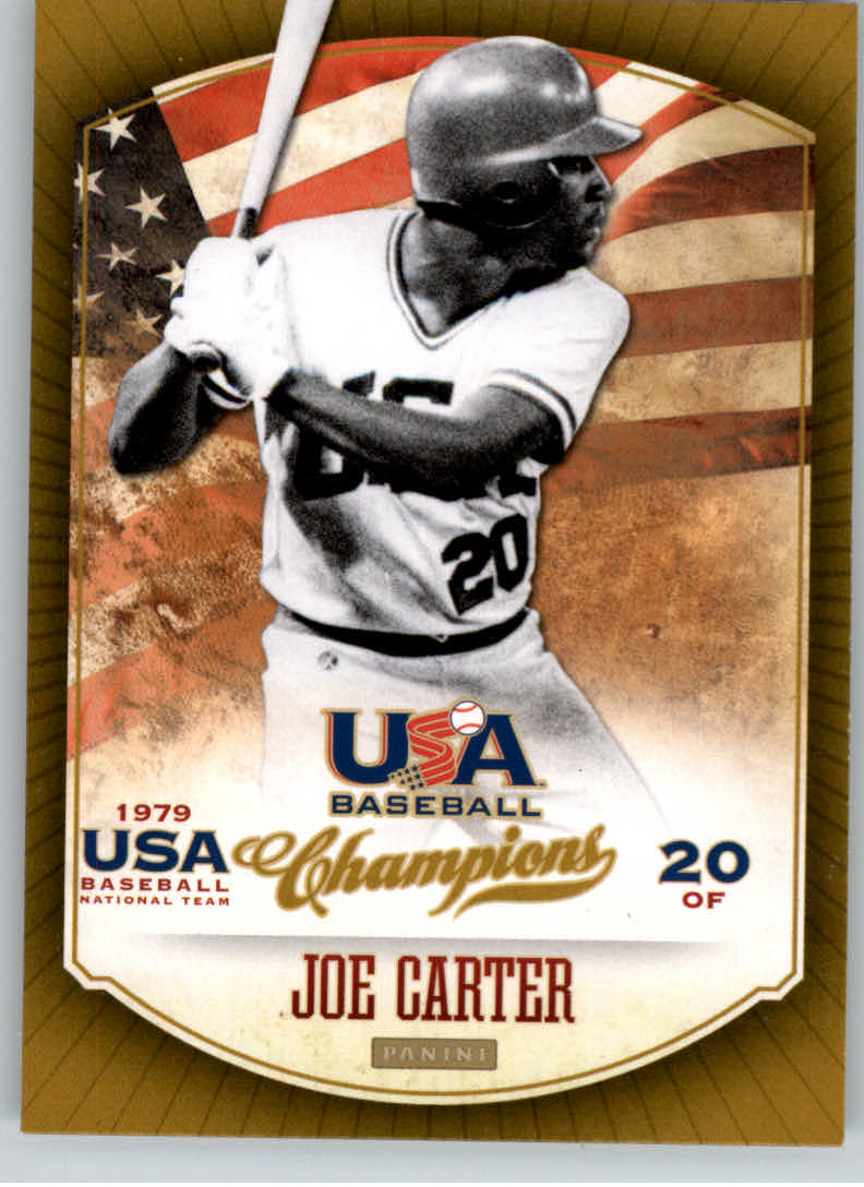 2013 USA Baseball Champions #4 Joe Carter