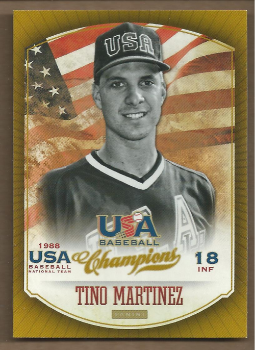 2013 USA Baseball Champions #19 Tino Martinez
