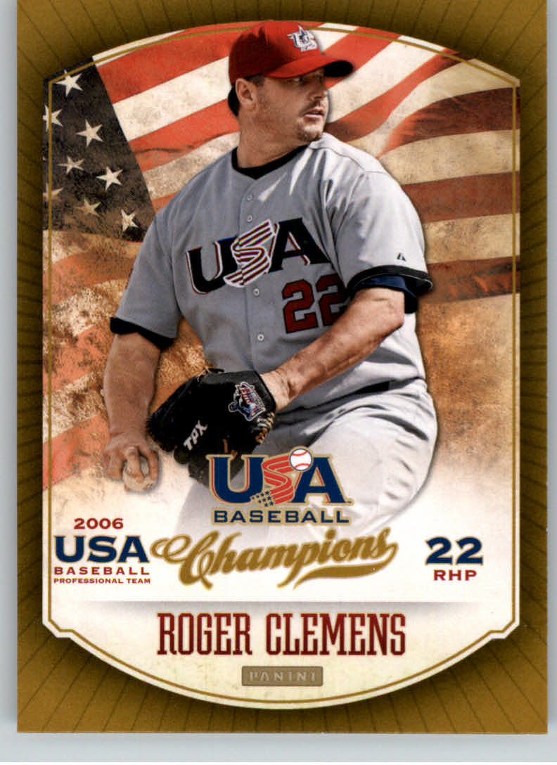 2013 USA Baseball Champions #31 Roger Clemens