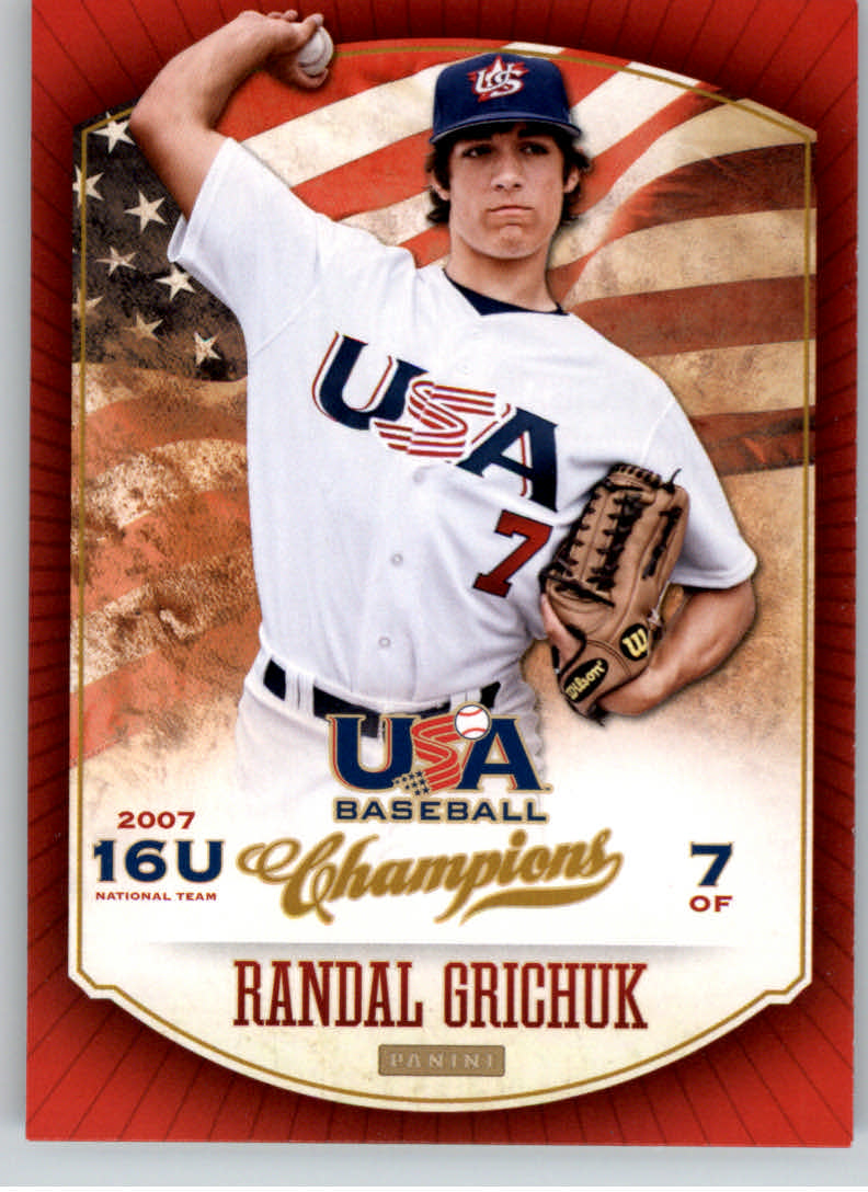 2013 USA Baseball Champions #56 Randal Grichuk