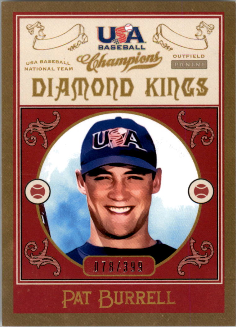 2013 USA Baseball Champions Diamond Kings #3 Pat Burrell
