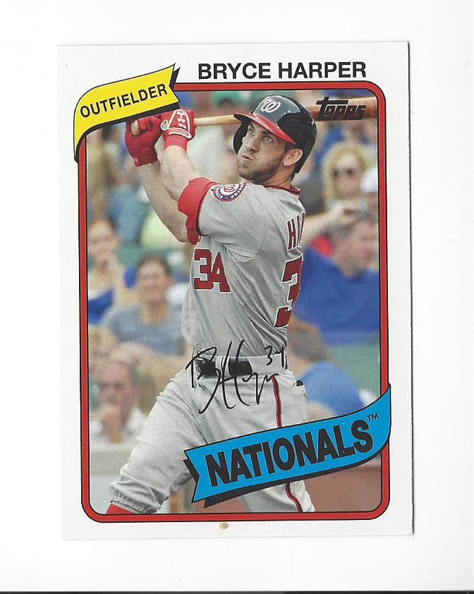 Bryce Harper cards (2013-2024) Nationals Phillies - You Choose