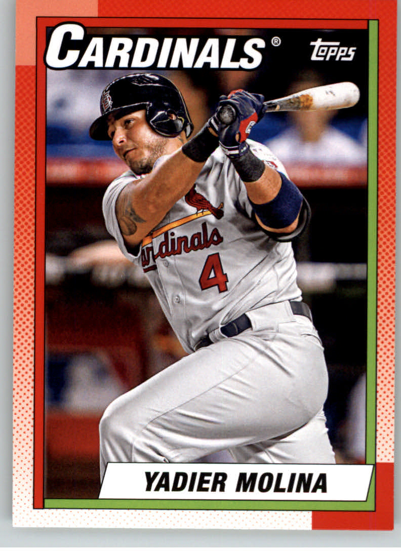 YADIER MOLINA 2023 Topps #4 St. Louis Cardinals Baseball Card at