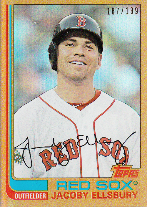 2013 Topps Archives Gold #62 Jacoby Ellsbury