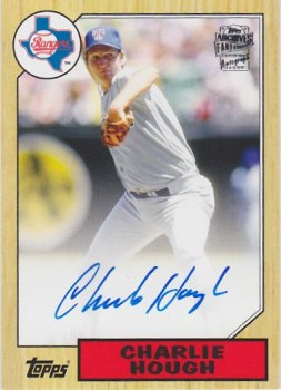 2013 Topps Archives Fan Favorites Autographs #CH Charlie Hough