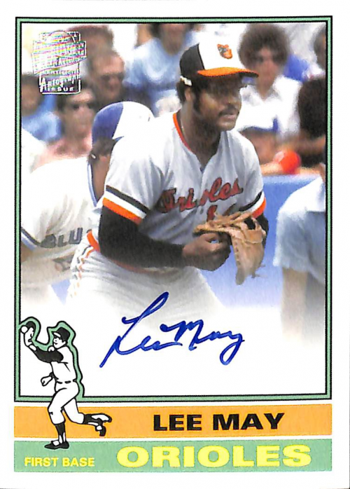 2013 Topps Archives Fan Favorites Autographs #LM Lee May