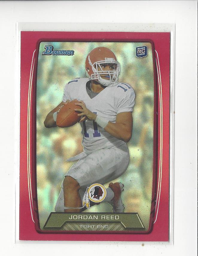 2013 Bowman Rainbow Red #162 Jordan Reed