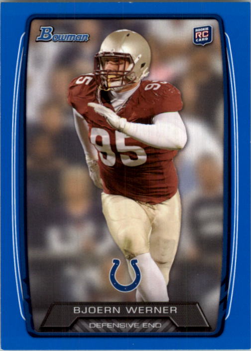 2013 Bowman Blue #190 Bjoern Werner