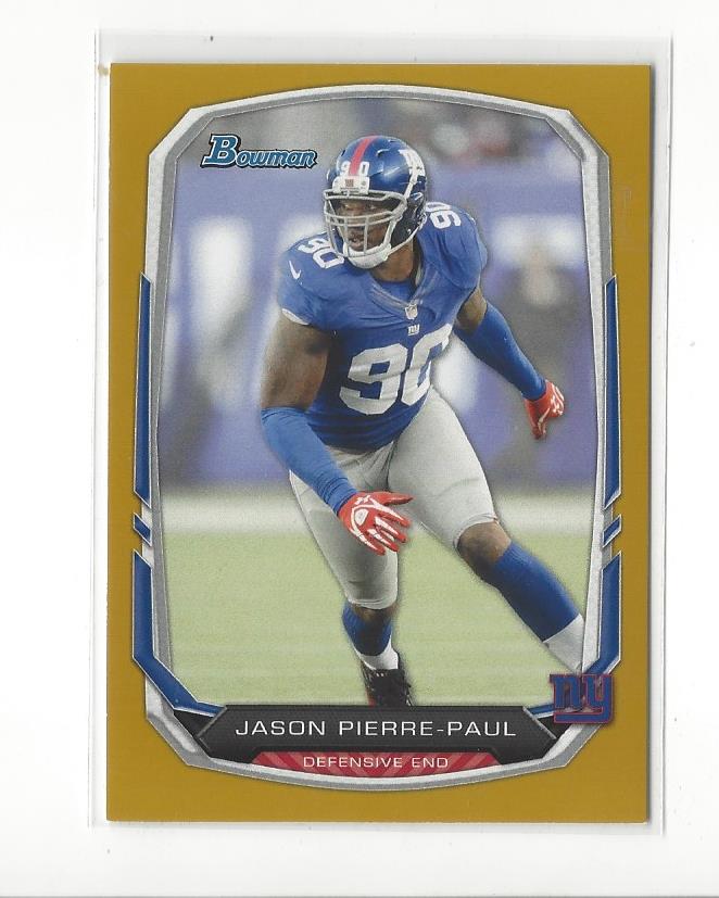 2013 Bowman Gold #103 Jason Pierre-Paul