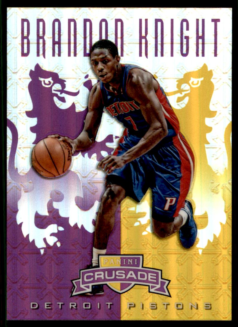 2012-13 Panini Crusade Insert Purple #32 Brandon Knight
