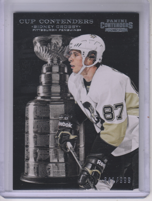 2012-13 Panini Contenders Cup Contenders #22 Sidney Crosby