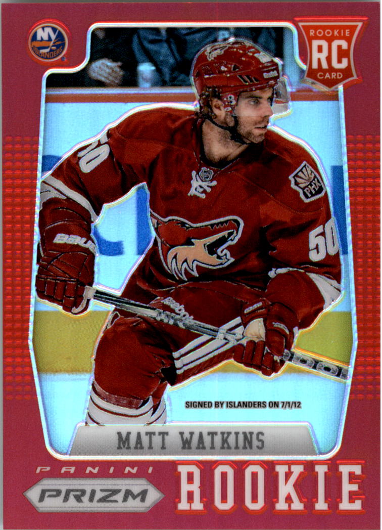 2012-13 Panini Prizm Red #87 Matt Watkins