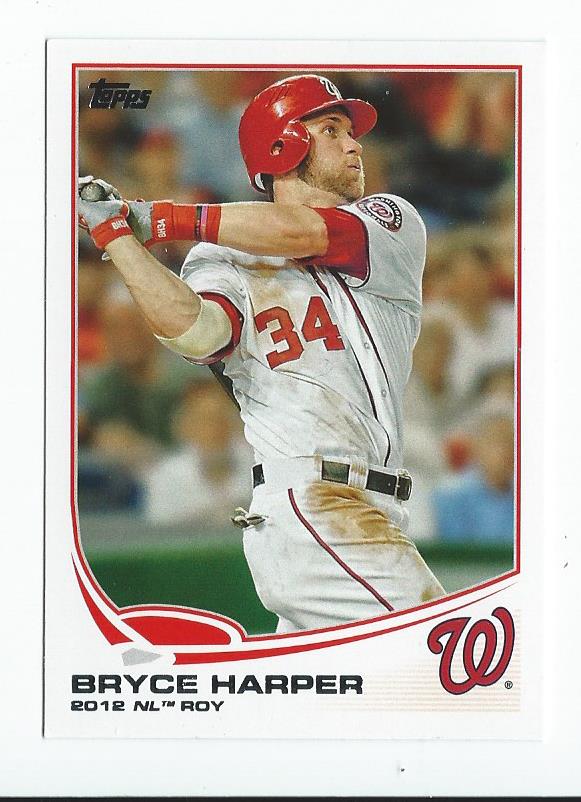 Bryce Harper cards (2013-2024) Nationals Phillies - You Choose