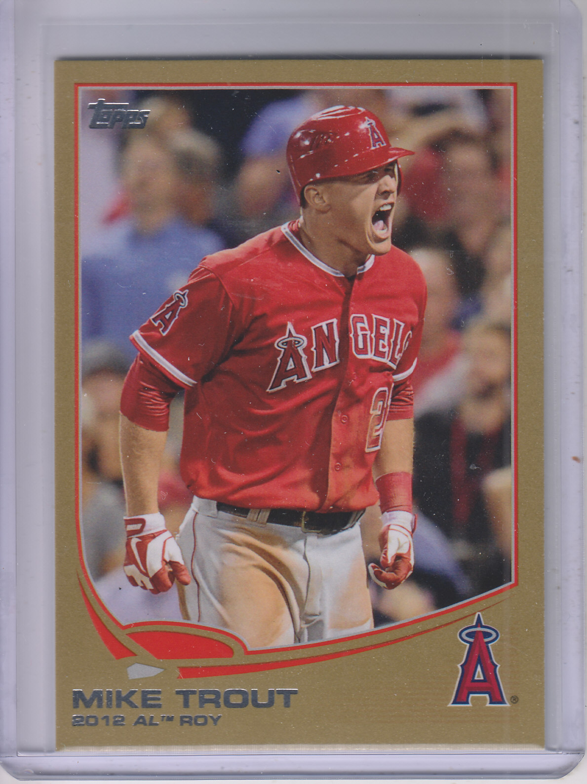 2013 Topps Gold #338 Mike Trout