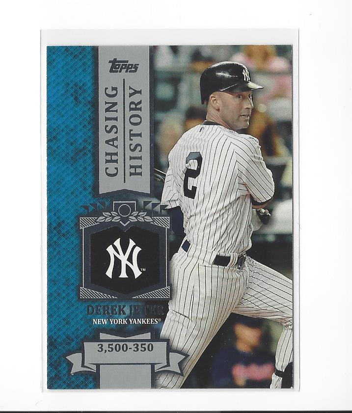 2013 Topps Chasing History #CH60 Derek Jeter