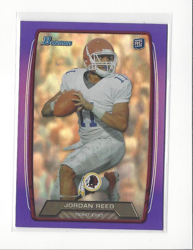 2013 Bowman Rainbow Purple #162 Jordan Reed